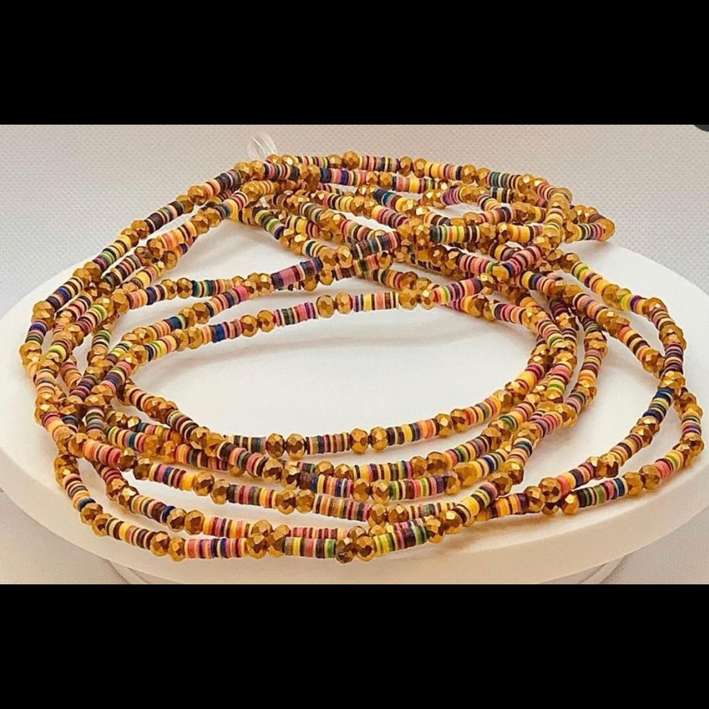 Beautiful Authentic waist beads from Ghana.
